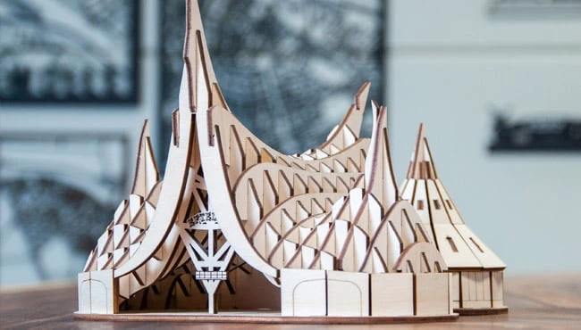 Efteling brengt unieke 3D puzzel van hoofdingang uit